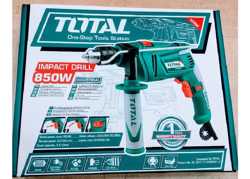 Máy khoan động lực Total TG109136E