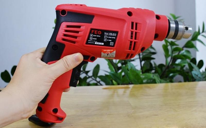 Thân máy khoan FEG EG 513 vô cùng chắc chắn