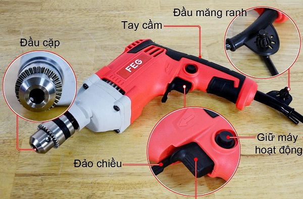 Cách sửa chữa máy khoan động lực