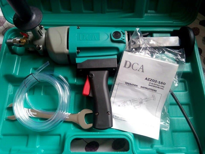 Máy khoan rút lõi DCA AZZ02-160 làm việc hiệu quả, tính ứng dụng cao Máy khoan rút lõi DCA AZZ02-160 làm việc hiệu quả, tính ứng dụng cao