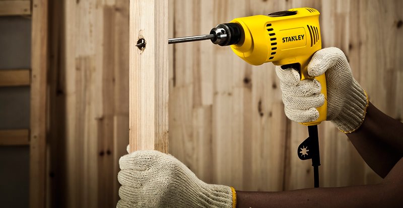 Máy khoan sắt, gỗ Stanley STDR 5510 Máy khoan sắt, gỗ Stanley STDR 5510