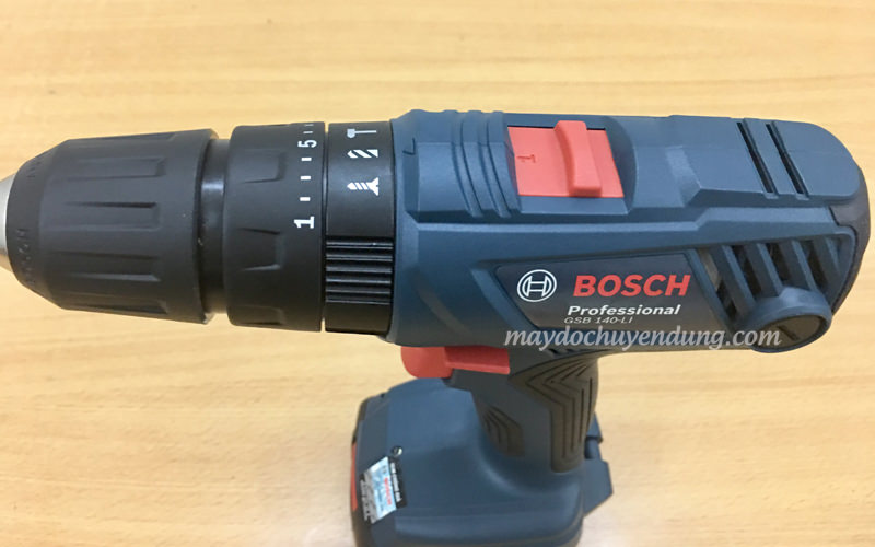 Thiết kế ưu việt của máy khoan bosch gsb 140 li