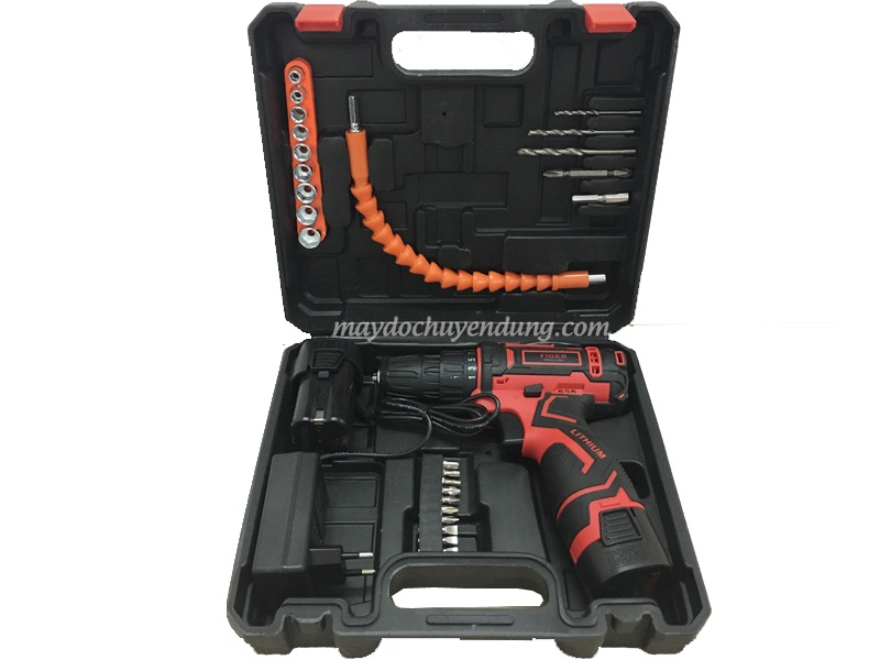 Trọn bộ máy khoan pin Figer 16.8V Trọn bộ máy khoan pin Figer 16.8V