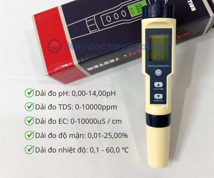 Total Meter EZ-9909SP đo lường đa năng, cho kết quả chính xác 