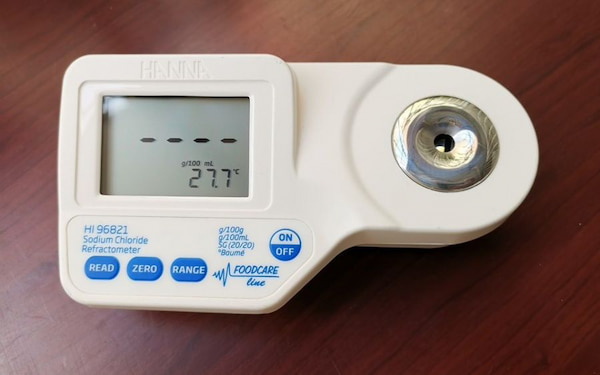 Hanna HI96821chung dùng để đo độ mặn trong thực phẩm