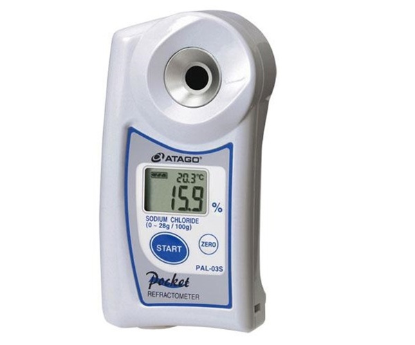 Khúc xạ kế đo độ mặn điện tử Atago PAL-03S