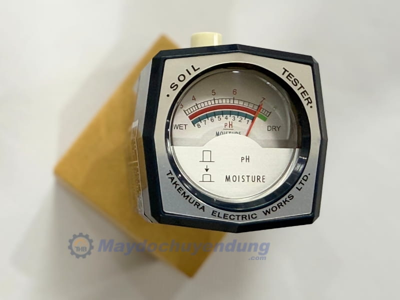 Mặt đồng hồ hiển thị kết quả đo của Takemura DM-15