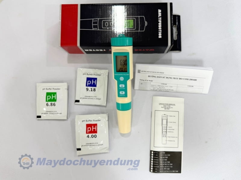 Bút đo 7 in 1 Salinity/PH/TDS/EC/ORP/SG/Temp COM600
