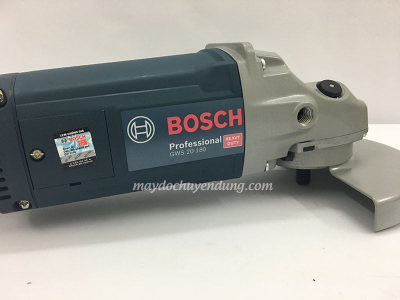 Máy mài góc lớn Bosch GWS 20-180 thuộc dòng "Heavy Duty" Máy mài góc lớn Bosch GWS 20-180 thuộc dòng "Heavy Duty"