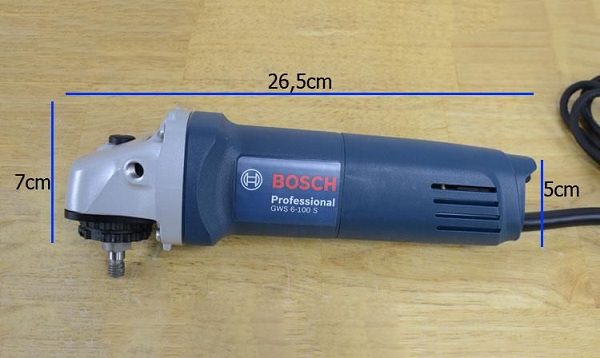 Hình ảnh thực tế máy mài Bosch GWS 6-100 S