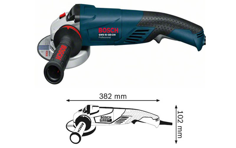 Máy mài góc nhỏ Bosch 15-125 CIH  Máy mài góc nhỏ Bosch 15-125 CIH