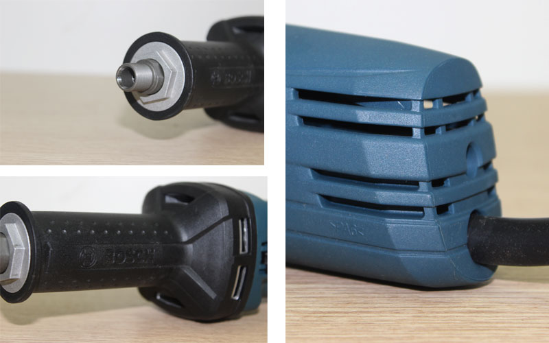 Các bộ phận chi tiết trên máy mài lỗ Bosch GGS 3000 L