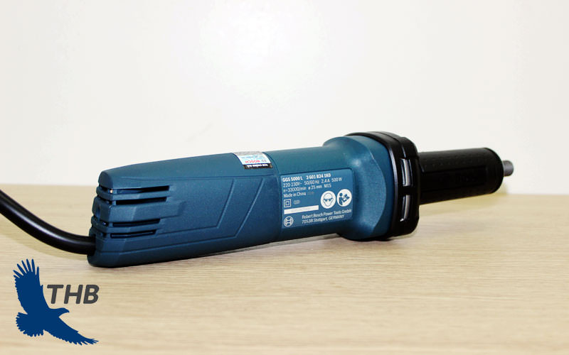 GGS 5000 L được in các thông số kỹ thuật trên thân máy