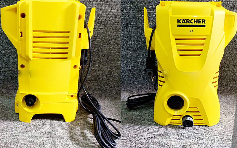 Karcher K2 Basic OJ với thiết kế màu vàng nổi bật