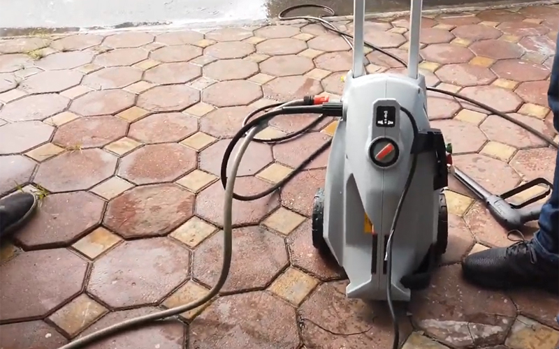 Máy rửa xe áp lực cao Lutian LT890G3100B 3000W Máy rửa xe áp lực cao Lutian LT890G3100B 3000W