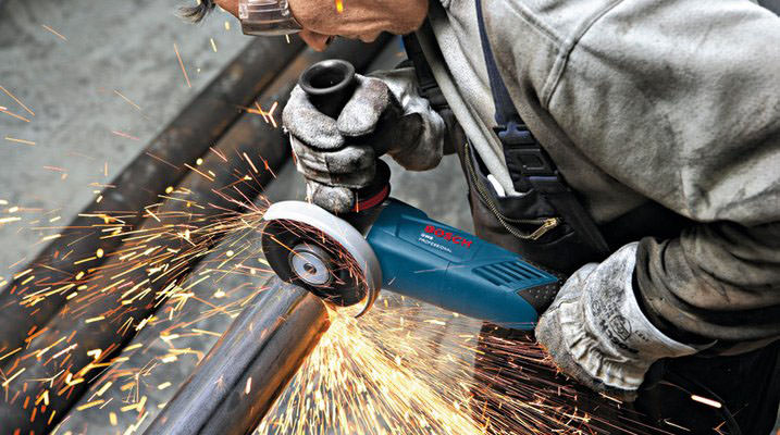 máy mài góc nhỏ Bosch GWS 18-125 L máy mài cầm tay Bosch GWS 18-125 L