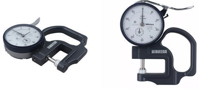 Đồng hồ đo độ dày 0-10mm Mitutoyo 7301 giúp đo chính xác đến từng mm