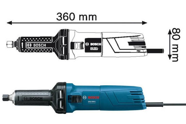 Máy mài lỗ Bosch GGS 5000 L