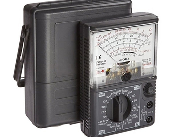  Hioki 3030-10 đo điện áp tối đa là 600V, đo dòng DC là 300 mA