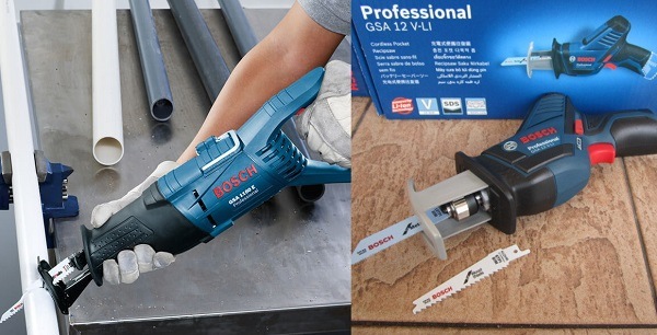 So sánh khả năng làm việc của GSA 1100 E và GSA 12V-LI