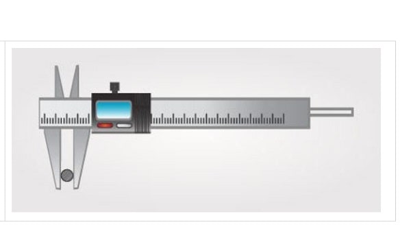 Thước cặp điện tử đo đường kính bên ngoài cho kết quả chính xác
