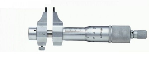 Mitutoyo 145-185 được sử dụng với mục đích đo đường kính bên trong của các các loại ống, khối hình trụ… 