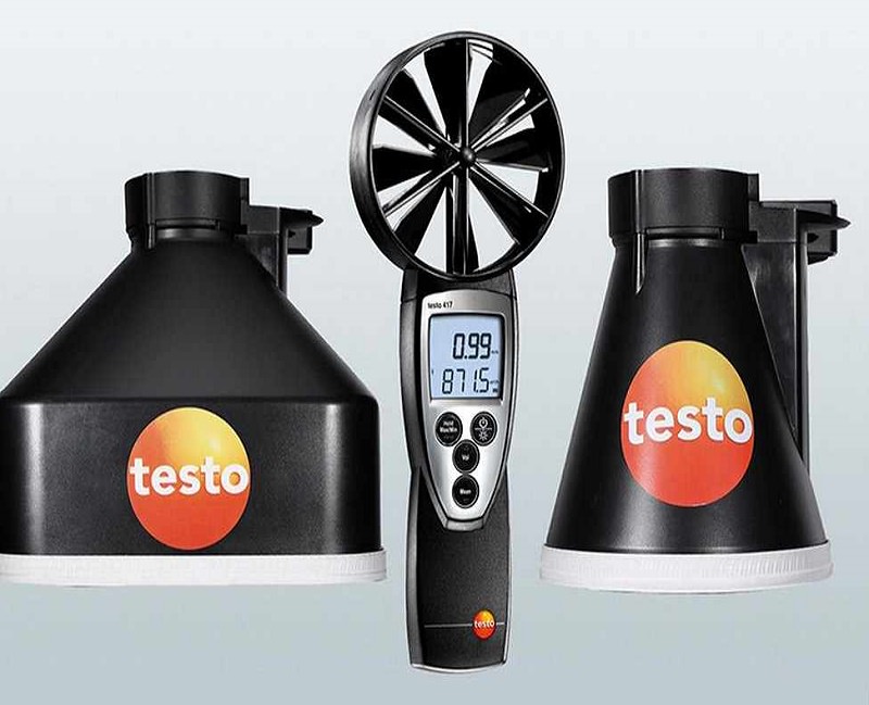 Thiết bị đo tốc độ gió Testo 417 Thiết bị đo tốc độ gió Testo 417