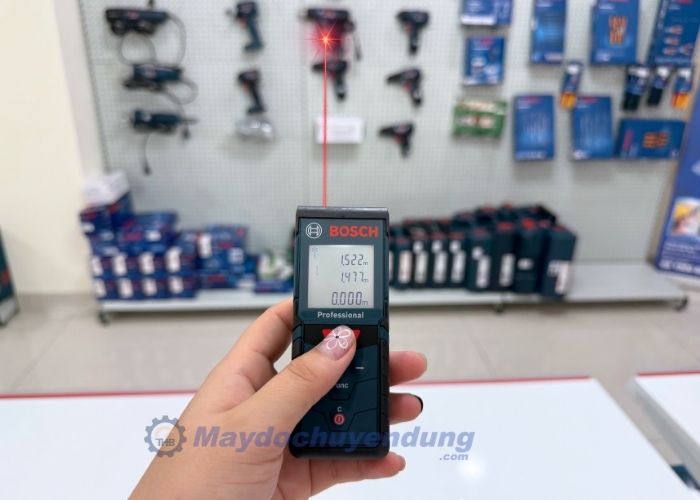 Bosch GLM 40-12 có thiết kế nhỏ gọn