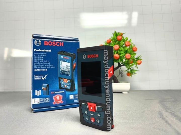Máy đo khoảng cách Bosch GLM 100-25C cao cấp