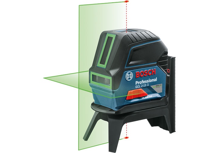 Máy cân mực laser GCL 2-15 G tia xanh Bosch