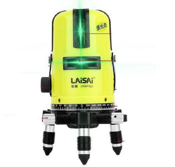 Máy cân mực laser 5 tia xanh Laisai UNG 641SLD