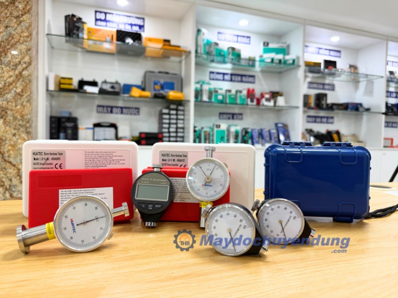 Máy đo độ cứng được sản xuất bởi nhiều thương hiệu khác nhau