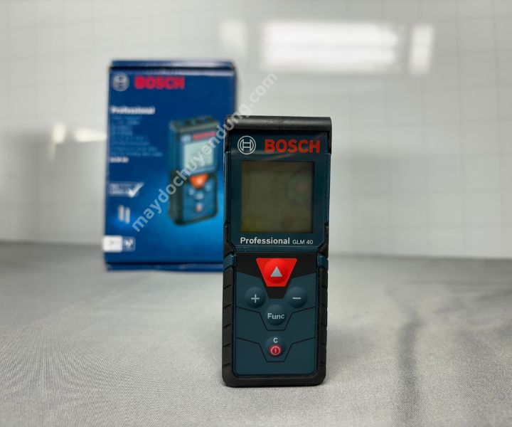 Máy đo khoảng cách Bosch GLM 40 có nhiều chức năng đo