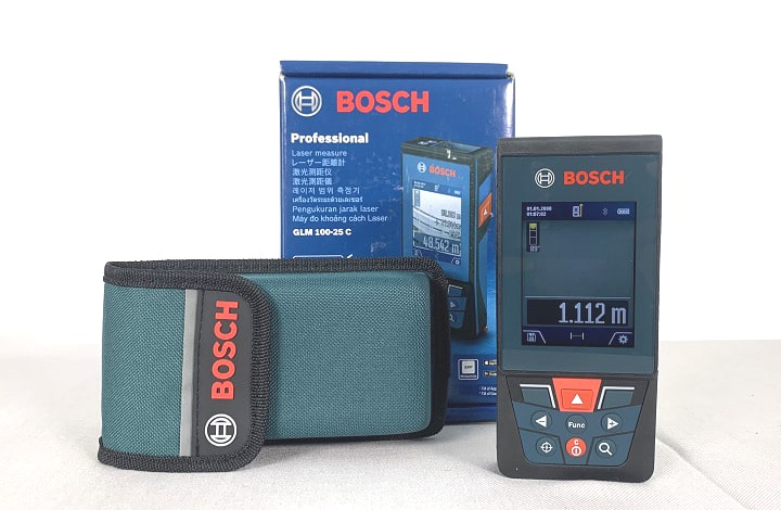 Bosch GLM 100-25C tích hợp nhiều công nghệ hiện đại
