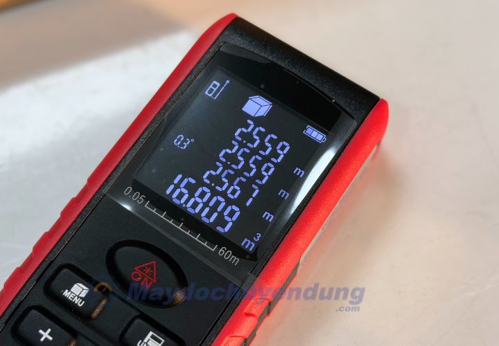 Total Meter E60 có màn hình hiển thị rõ ràng