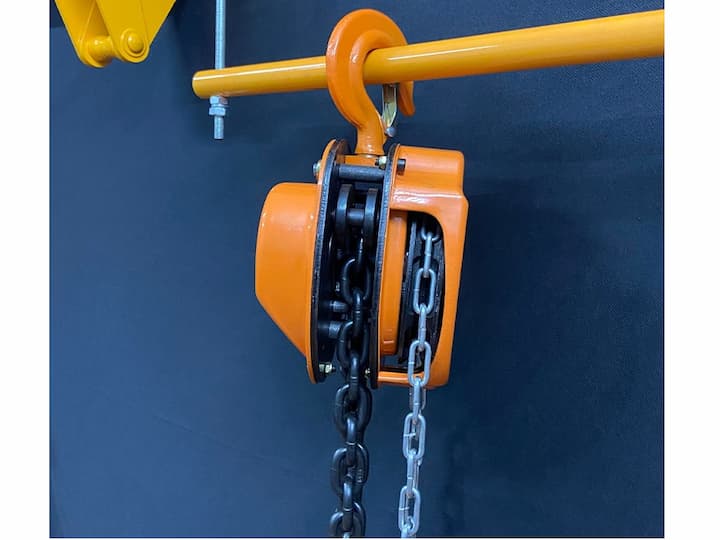 Pa lăng KB1T-5M sở hữu thiết kế nhỏ gọn và bền bỉ