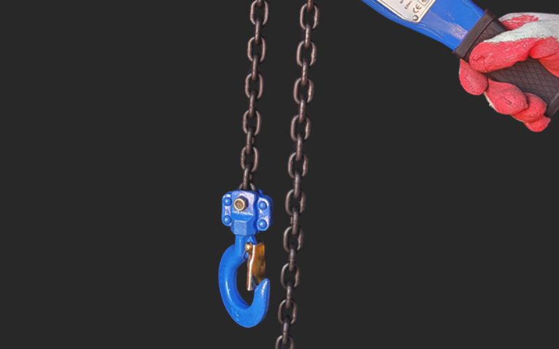 Xích và móc cẩu của pa lăng DOSU 0.75T-1.5M