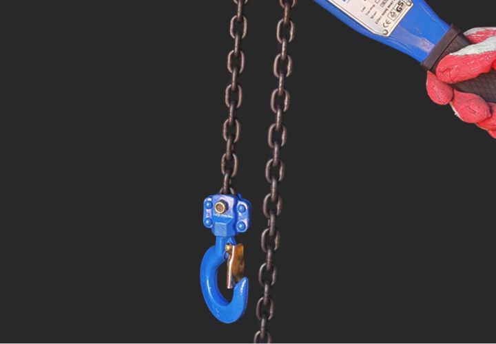 Xích và móc cẩu của pa lăng DOSU 0.75T-1.5M