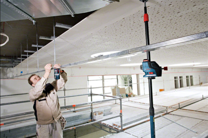 Thiết bị nhận tia laser LR 7 (xanh và đỏ) Bosch