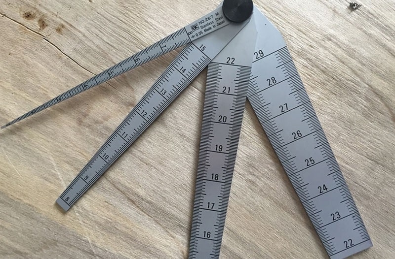 Thước đo khe hở 1-29mm Niigata TPG-267M được làm inox cao cấp 