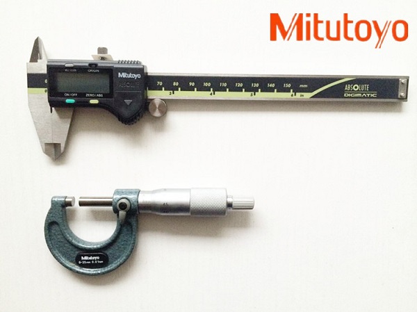 panme và thước kẹp Mitutoyo có cấu tạo khác nhau
