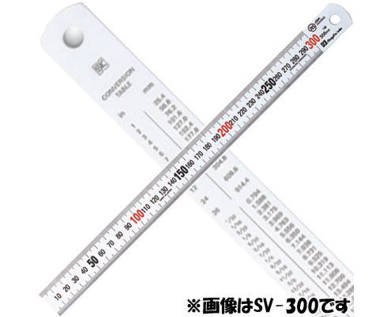 Thước lá inox mạ nhũ bạc 15cm Niigata SV-150 Thước lá inox mạ nhũ bạc 15cm Niigata SV-150