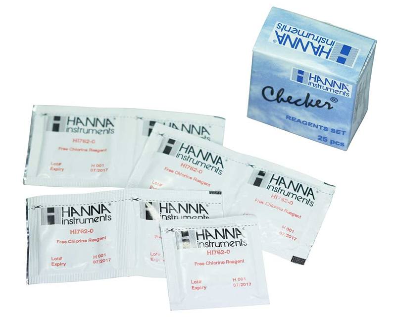 THUỐC THỬ CHO CHECKER HI762-25, 25 gói THUỐC THỬ CHO CHECKER HI762-25, 25 gói