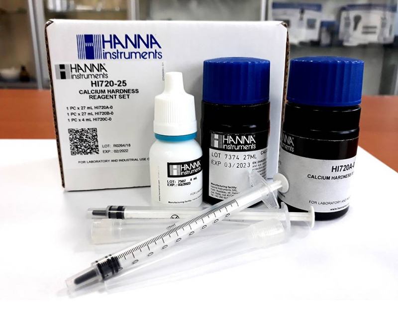 Thuốc Thử Độ Cứng Canxi, 25 Lần HI720-25