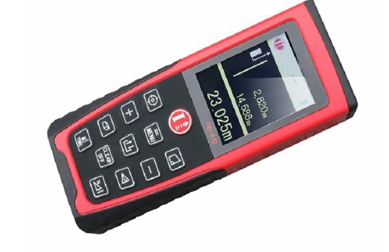 Máy đo khoảng cách laser PD-512 được trang bị 1 camera màu với độ zoom lớn