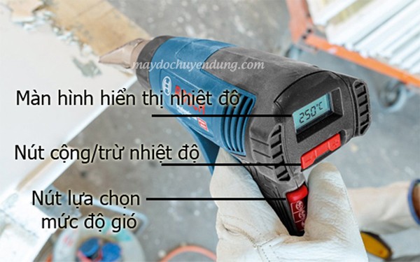 Máy thổi hơi nóng Bosch GHG 20-63 