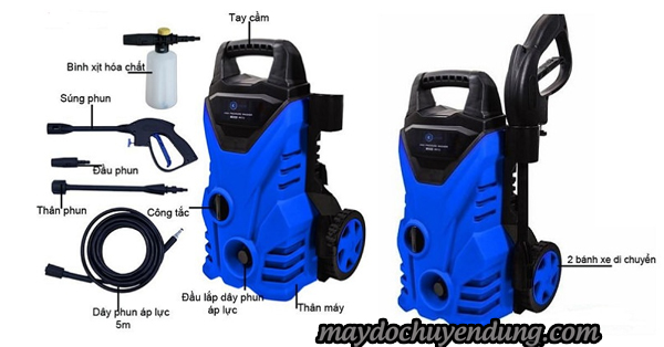 Máy xịt rửa xe cao áp Kachi MK74