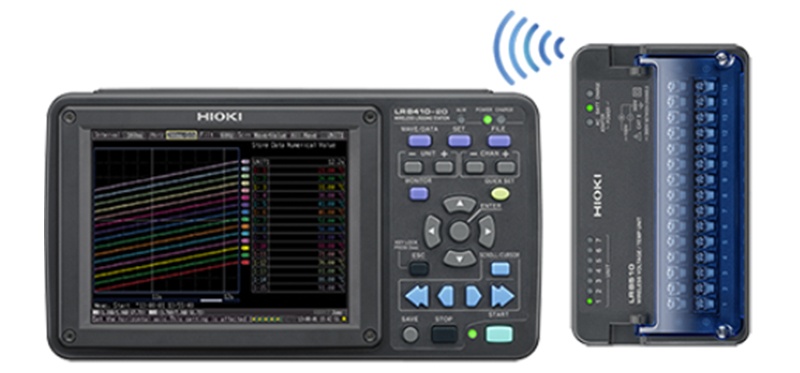 Trạm ghi dữ liệu không dây Hioki LR8410