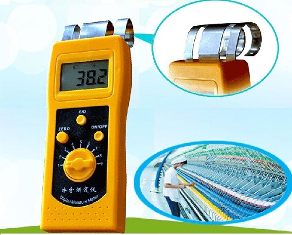 Ứng dụng của các máy đo độ ẩm bông, vải, sợi