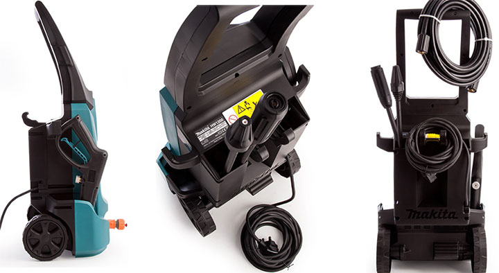 Các góc nhìn của máy xịt rửa xe Makita HW1200
